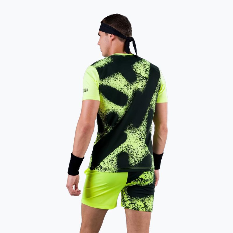 Tricou de tenis HYDROGEN Spray Tech pentru bărbați, galben T00502724 2