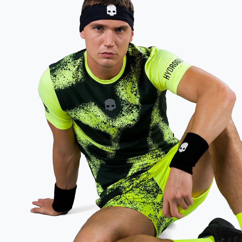 Tricou de tenis HYDROGEN Spray Tech pentru bărbați, galben T00502724 5