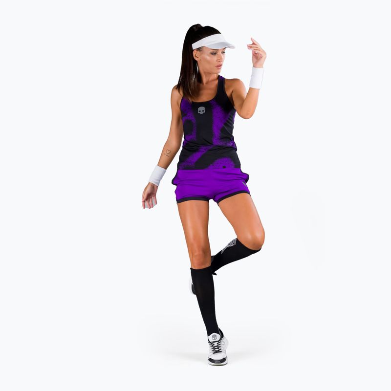 Tricou de tenis pentru femei HYDROGEN Spray violet T01504006 2