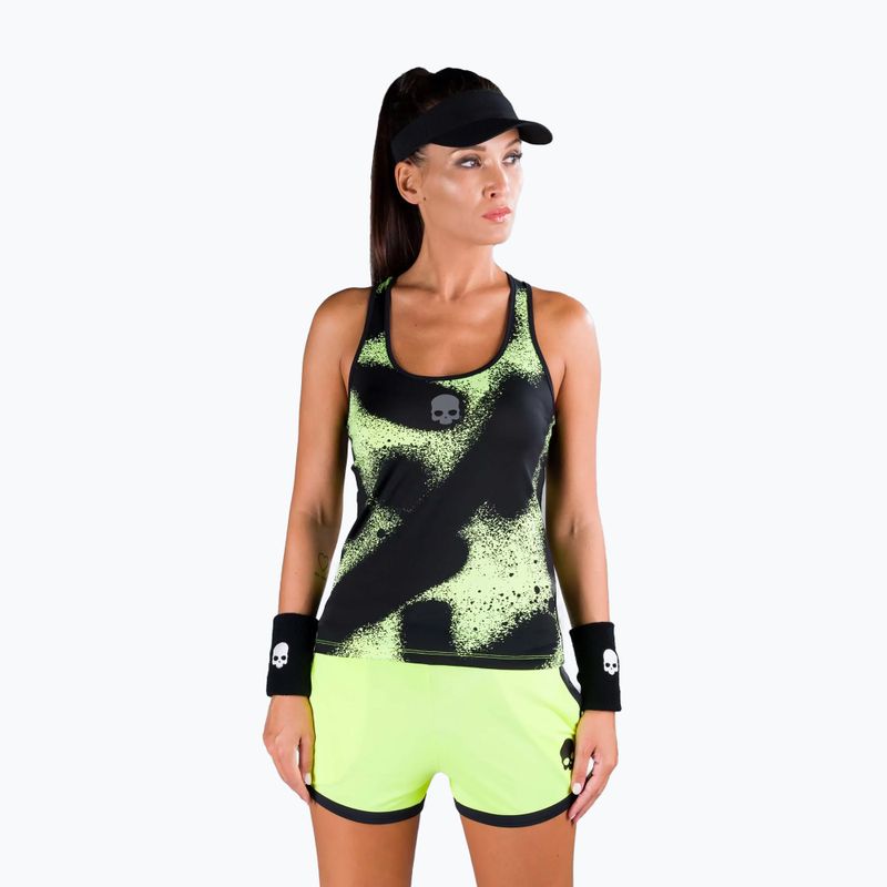 Tricou de tenis pentru femei HYDROGEN Spray galben T01504724 4