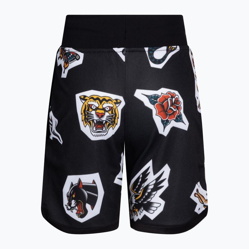 Pantaloni scurți de tenis pentru copii HYDROGEN Tattoo Tech negru TK0506007 2