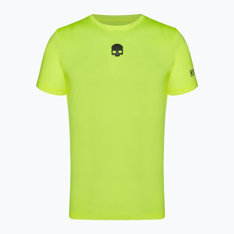 Tricou de tenis galben fluorescent pentru bărbați HYDROGEN Basic Tech Tee 4
