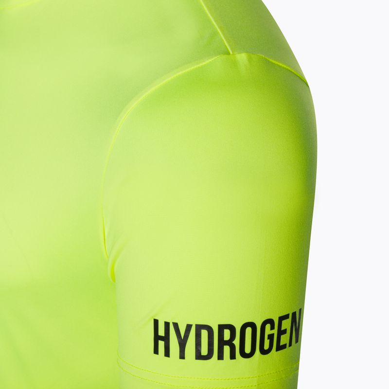 Tricou de tenis galben fluorescent pentru bărbați HYDROGEN Basic Tech Tee 6