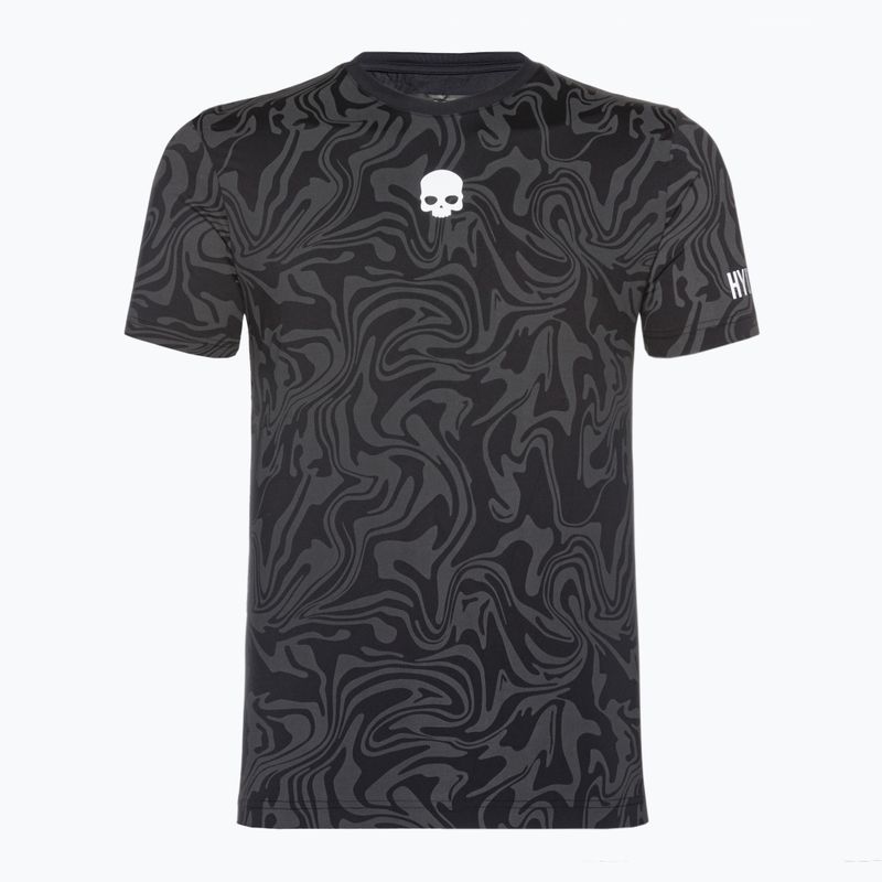 Tricou de tenis pentru bărbați HYDROGEN Chrome Tech Tee gri 4