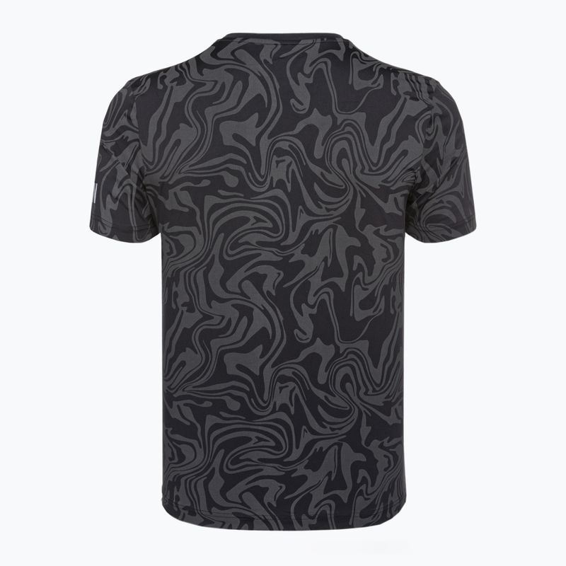 Tricou de tenis pentru bărbați HYDROGEN Chrome Tech Tee gri 5
