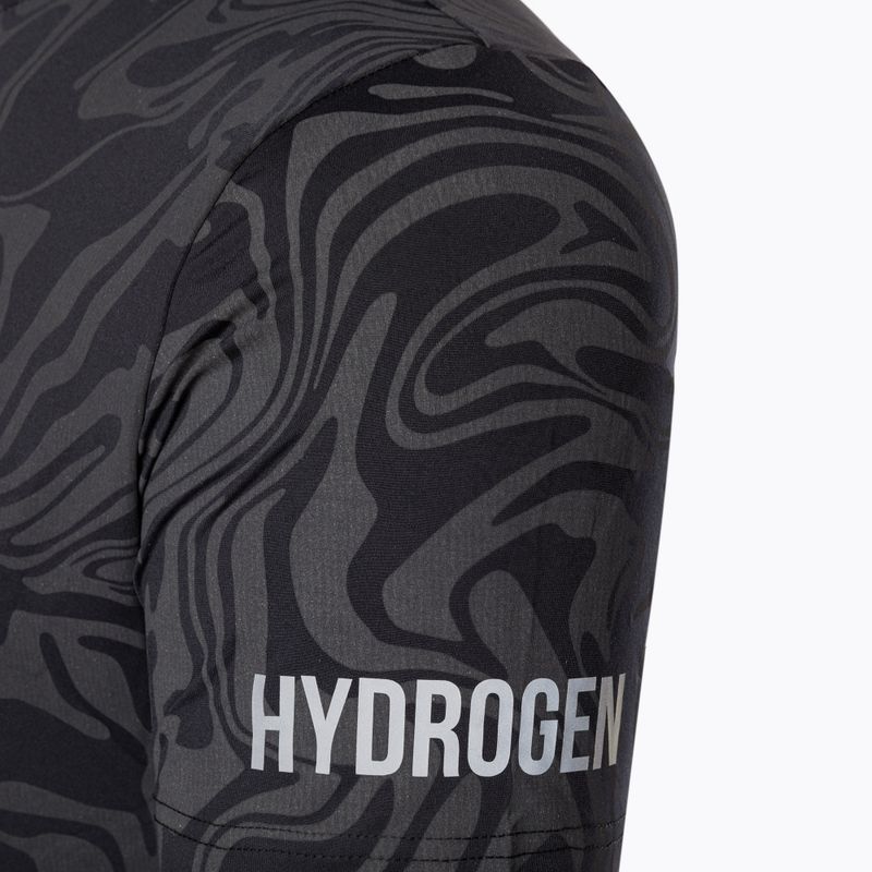 Tricou de tenis pentru bărbați HYDROGEN Chrome Tech Tee gri 7