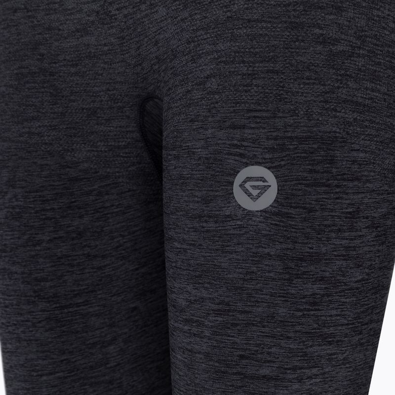 Jambiere pentru femei Gym Glamour gri ombre 223 8