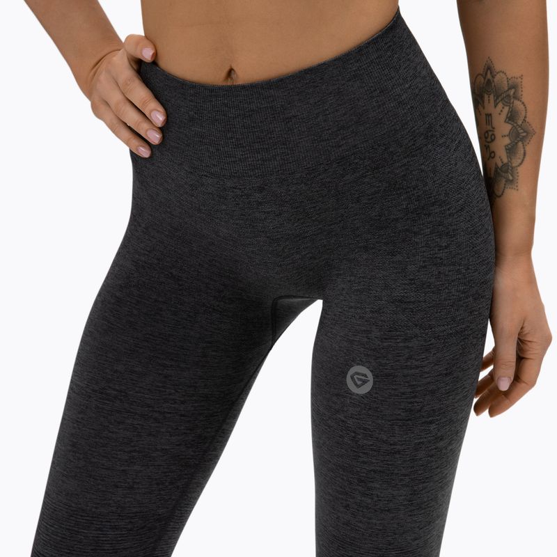Jambiere pentru femei Gym Glamour gri ombre 223 4