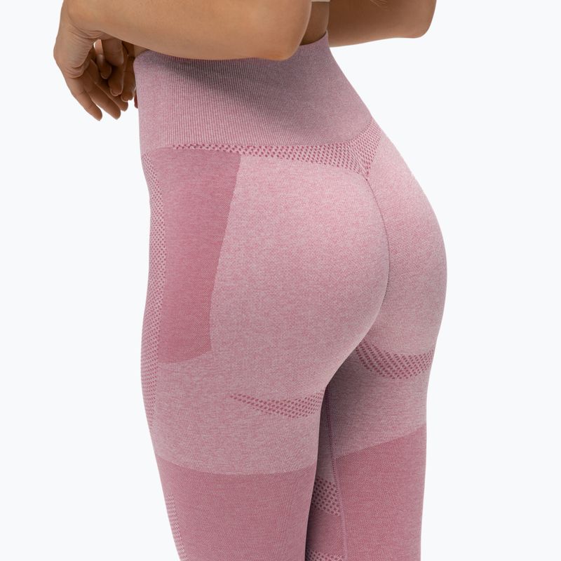 Colanți de antrenament pentru femei Gym Glamour Pink Fusion 332 5