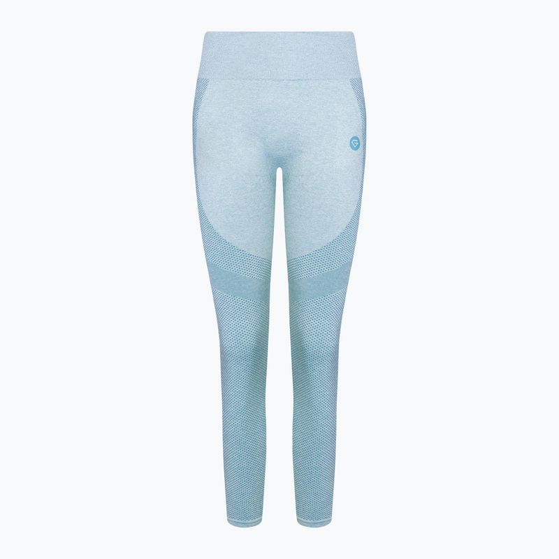 Colanți de antrenament pentru femei Gym Glamour Blue Fusion 336 6