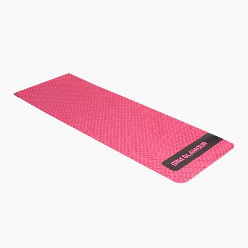 Covoraș de antrenament Gym Glamour roz 363