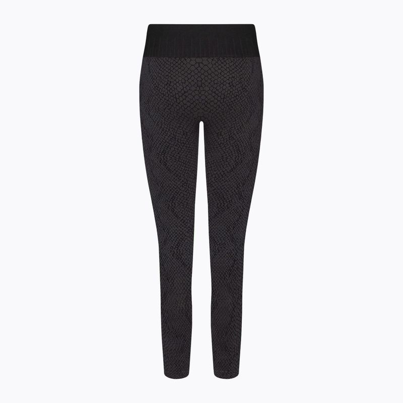Jambiere pentru femei Gym Glamour snake gri 365 7
