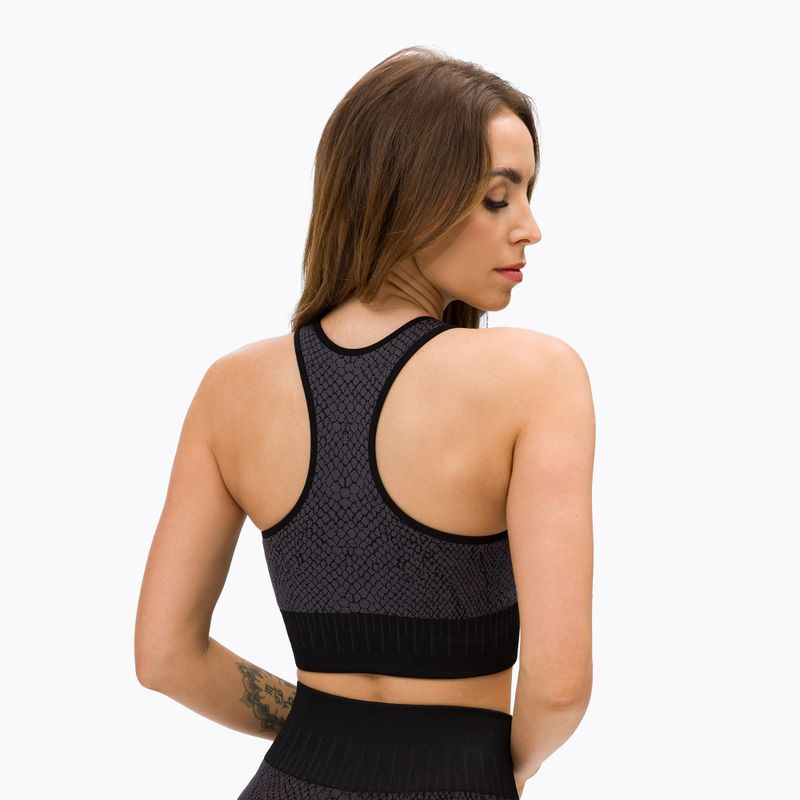 Sutien de fitness Gym Glamour Top Snake 366 3