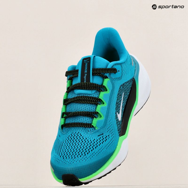 Încălțăminte de alergare pentru copii Nike Pegasus 41 aquamarine/black/green strike/football grey 9