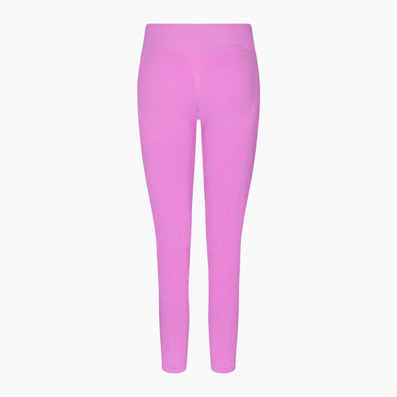 Colanți de antrenament pentru femeiGym Glamour Push Up Pink 368 7