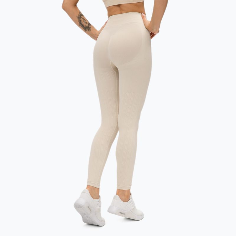 Colanți de antrenament pentru femei Gym Glamour Push Up Cream 375 3