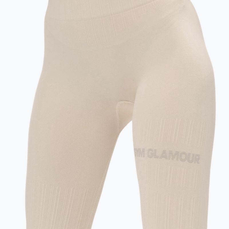 Colanți de antrenament pentru femei Gym Glamour Push Up Cream 375 4