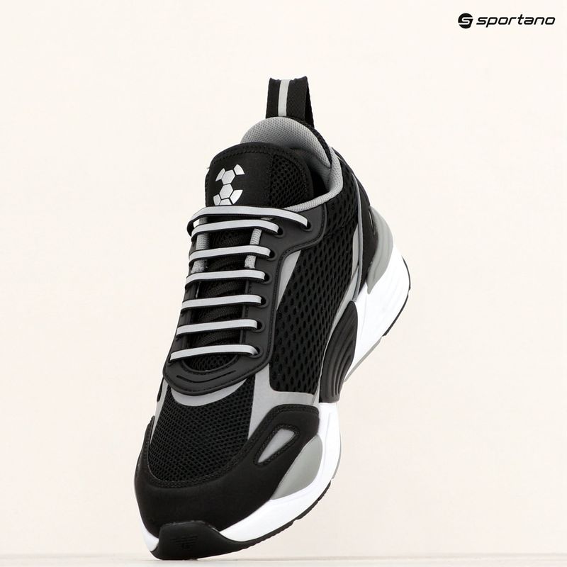 Încălțăminte EA7 Emporio Armani Ace Runner Mesh black/ silver 10