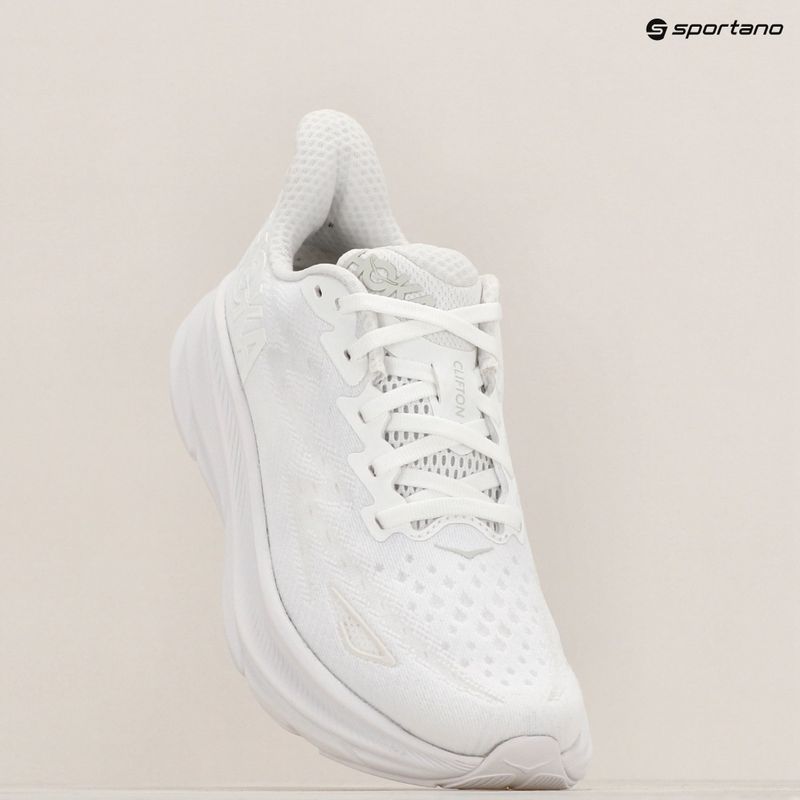 Încălțăminte de alergare pentru femei HOKA Clifton 9 white/white 16