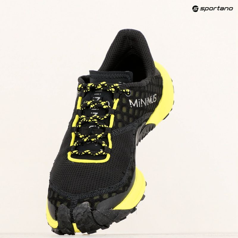 Încălțăminte de alergare pentru bărbați New Balance Minimus Trail v1 black/firefly 16