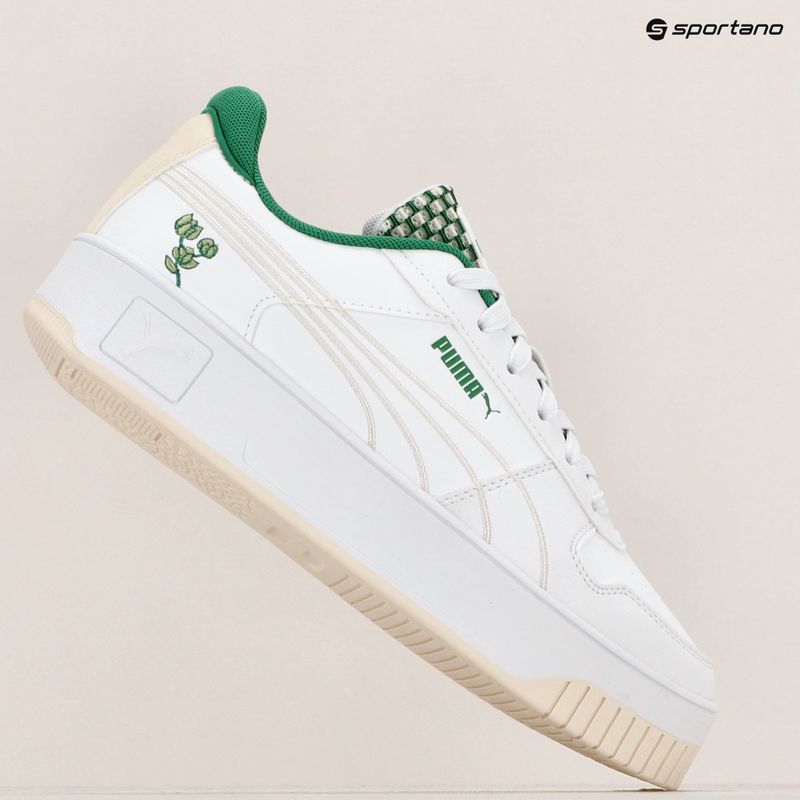Încălțăminte pentru femei PUMA Carina Street Blossom puma white/sugared almond/archive green 13
