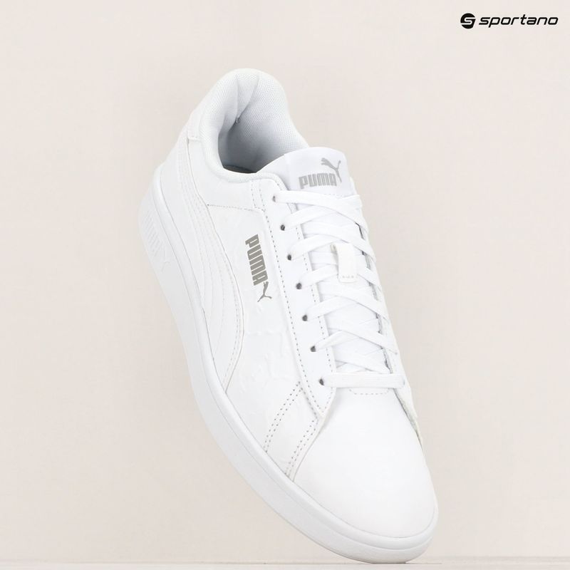 Încălțăminte PUMA Smash 3.0 Superlogo puma white/smokey gray 9