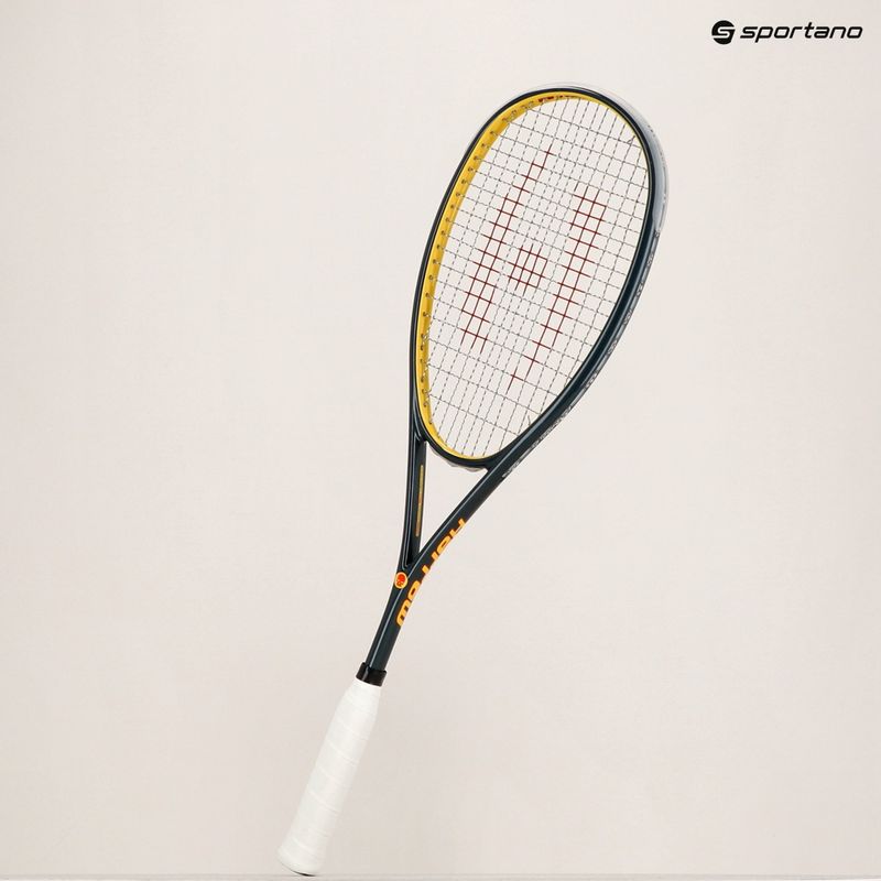 Rachetă de squash Harrow Vapor 115 Misfit grey/yellow 10