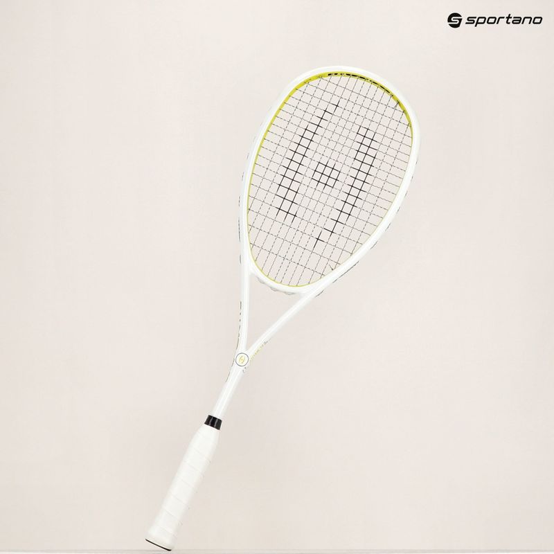 Rachetă de squash Harrow Vapor 115 Raneem El Welily Signature white/lime 11