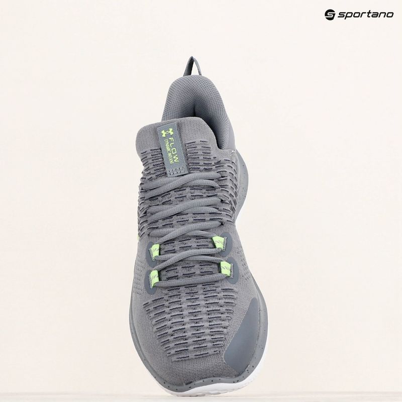 Încălțăminte de antrenament pentru bărbați  Under Armour Dynamic IntelliKnit titan gray/morph green/midnight navy 11