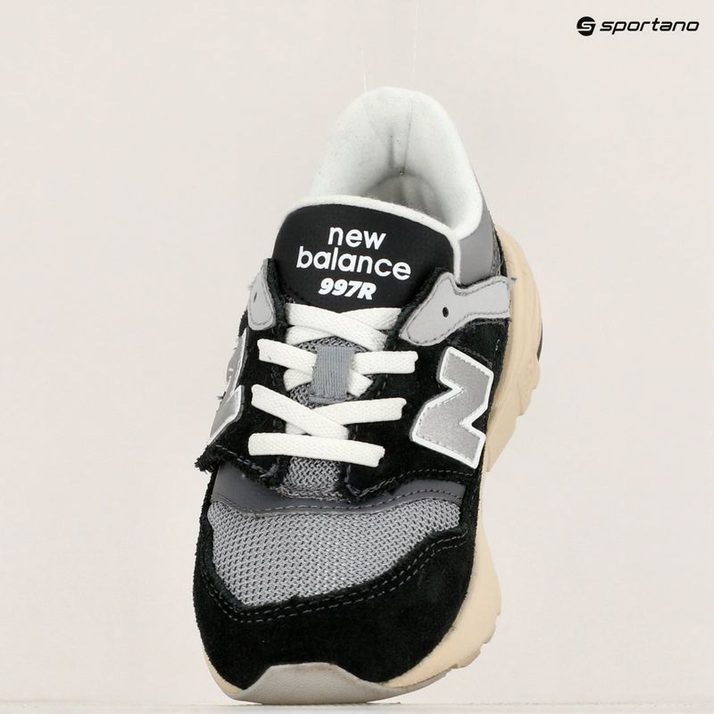 Încălțăminte pentru copii New Balance 997's Hook & Loop V1 black 9