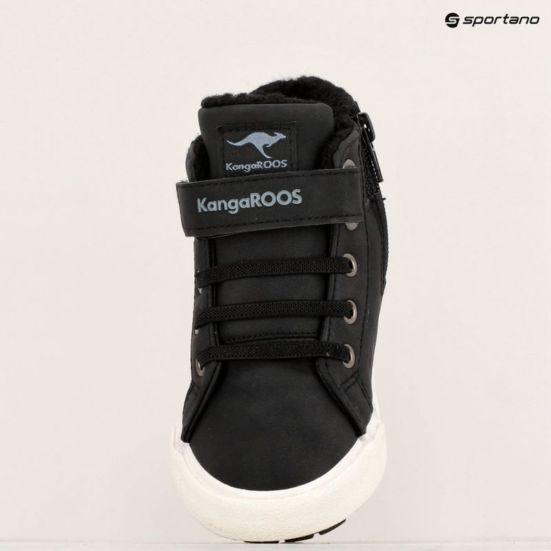 Încălțăminte pentru copii KangaROOS KaVu III jet black / steel grey 16