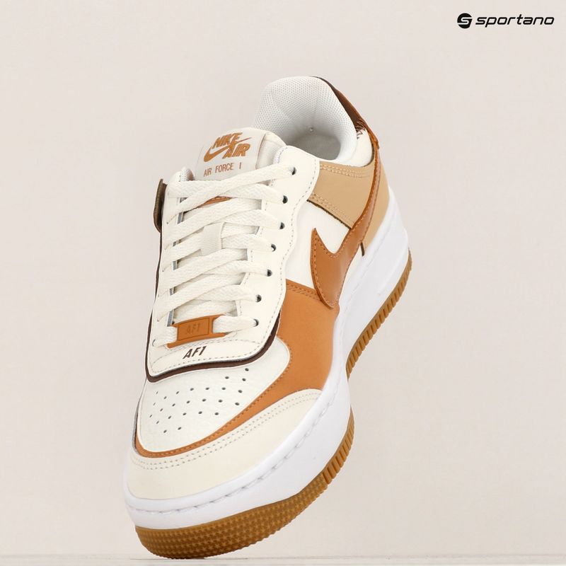 Încălțăminte pentru femei Nike Air Force 1 Shadow sail/flax/sesame/brown 9