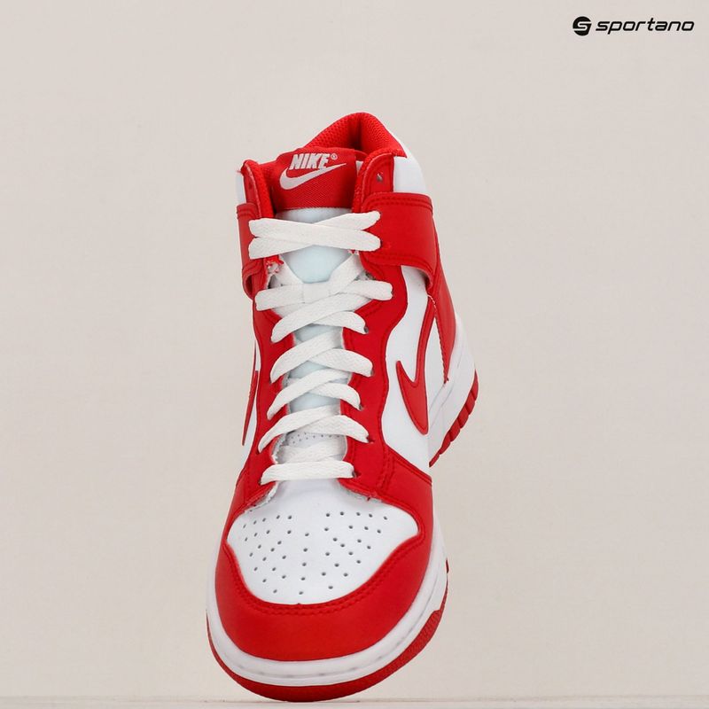 Încălțăminte Nike Dunk High white/university red 9