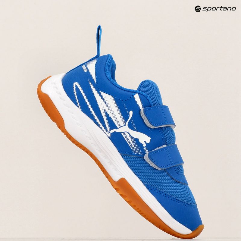 Încălțăminte de sporturi de interior pentru copii PUMA Varion II V Jr puma team royal/puma white/gum 16