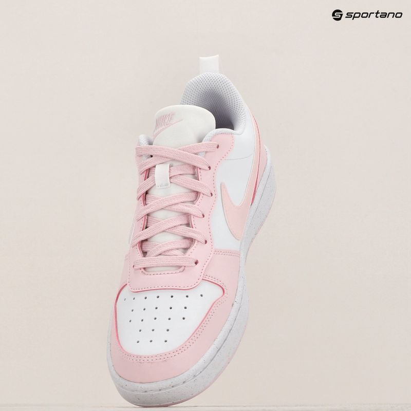 Încălțăminte Nike Court Borough Low Recraft white/pink foam 9