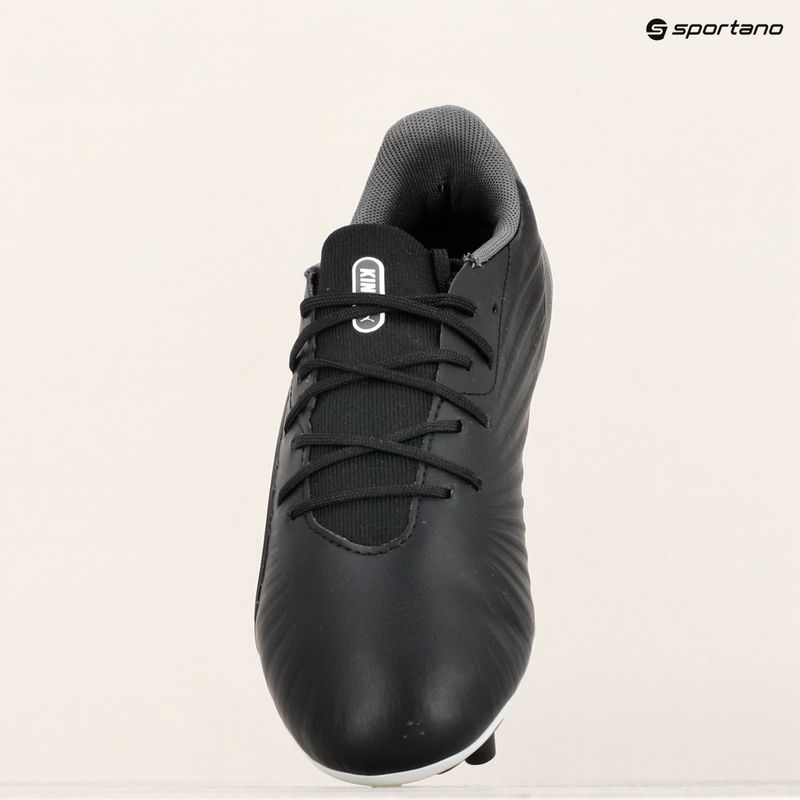 Încălțăminte de fotbal pentru copii  PUMA King Match FG/AG Jr puma black/puma white/cool dark grey 16