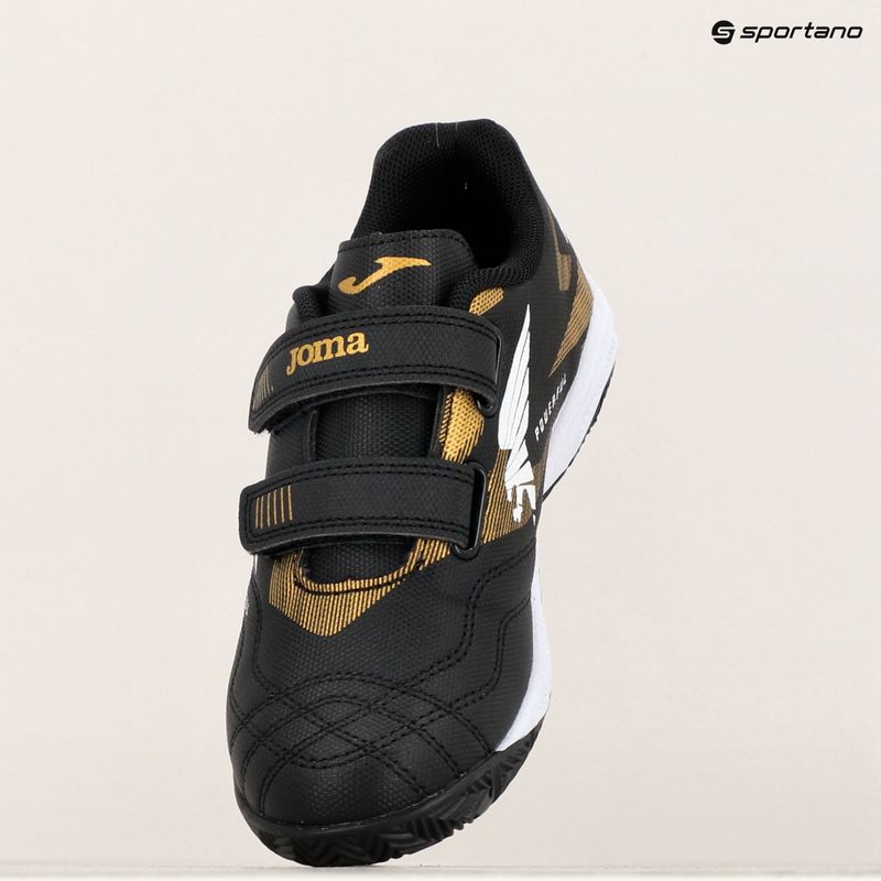 Încălțăminte de fotbal pentru copii Joma Powerful 2401 IN black 9