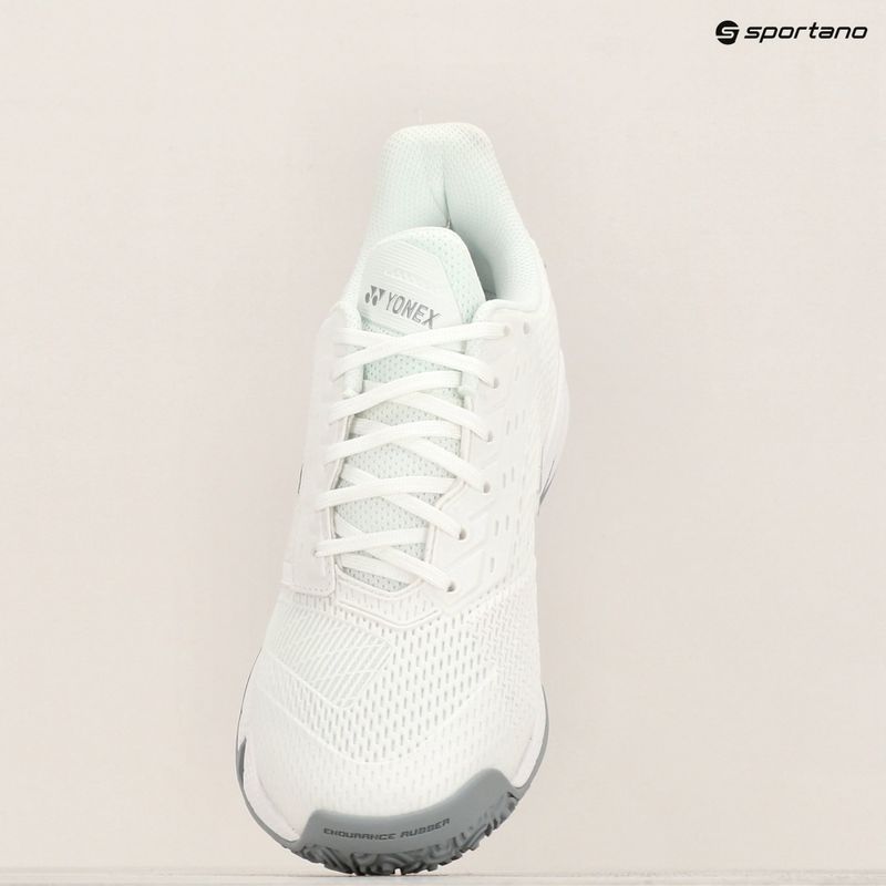 Încălțăminte de tenis pentru femei YONEX Power Cushion Ad-Accel Ladies CL white 9