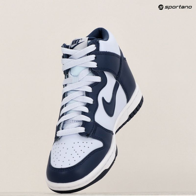 Încălțăminte Nike Dunk High football grey/white/midnight navy 9