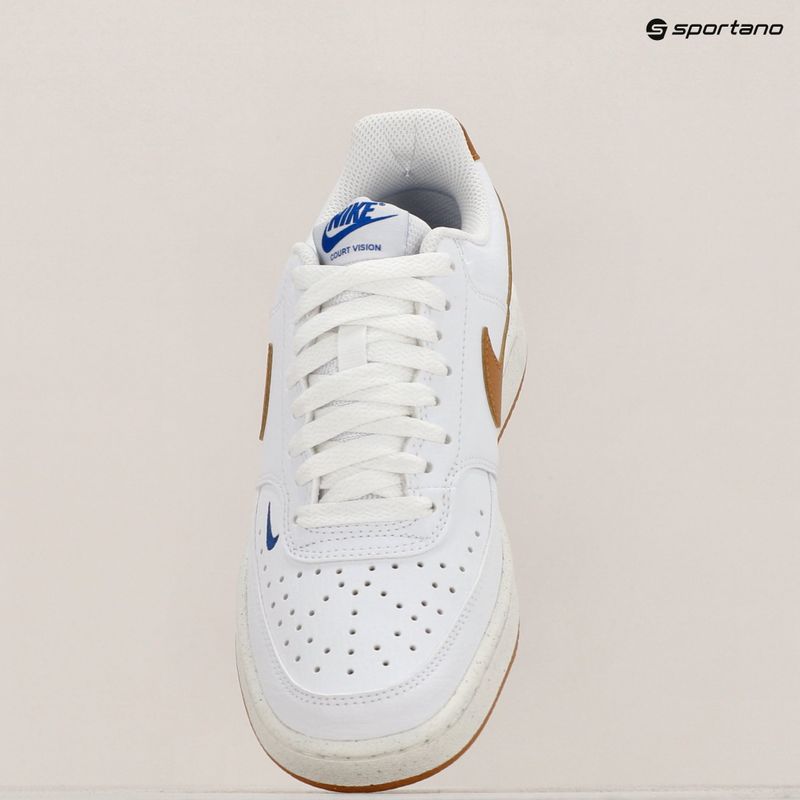 Încălțăminte pentru femei Nike Court Vision Low Next Nature white/game royal/sail/flax 9