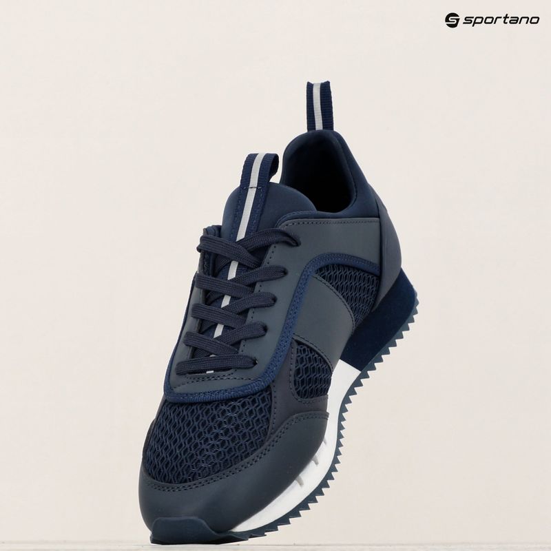 Încălțăminte EA7 Emporio Armani Black & White Laces navy/ white 14