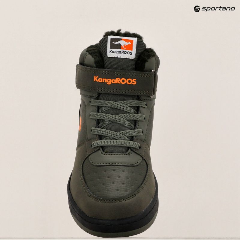 Încălțăminte pentru copii KangaROOS K-CP Bound Mid EV military green / flame 16