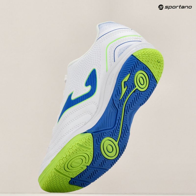 Încălțăminte de fotbal pentru copii Joma Toledo IN white