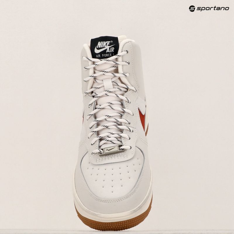 Încălțăminte pentru femei Nike Air Force 1 Sculpt Wild phantom / rugged orange 9