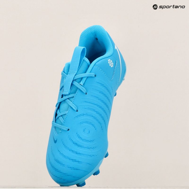 Încălțăminte de fotbal pentru copii Nike Phantom GX II Academy FG/MG Junior blue fury/white 9