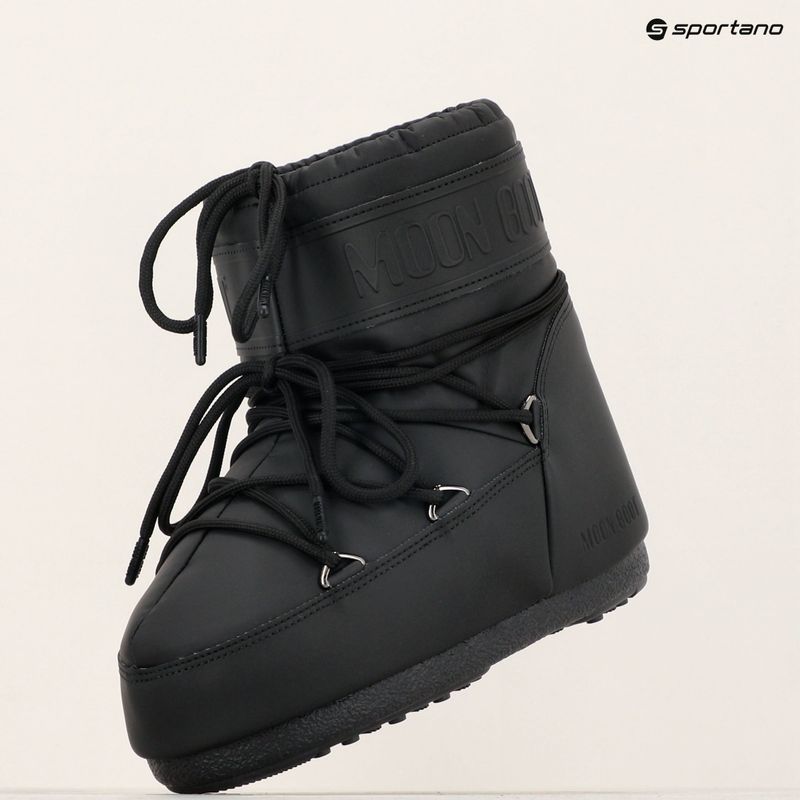 Ghete pentru femei Moon Boot Icon Low Rubber black 10