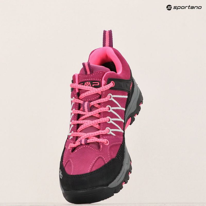 Încălțăminte pentru junior CMP Rigel Low Wp berry / pink fluo 9
