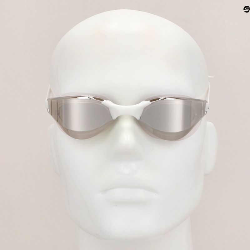 Ochelari de înot aquaFeel Ultra Cut Mirror white/silver 6