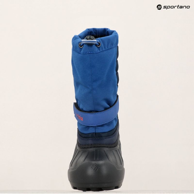 Columbia Youth Powderbug Snowlite cizme de iarnă pentru copii albastru de munte/picant 10
