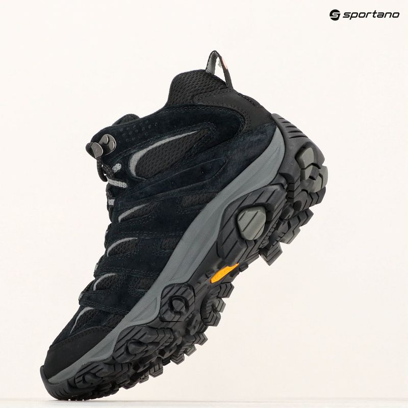 Încălțăminte de drumeție pentru bărbați  Merrell Moab 3 Mid Gtx black/grey 14